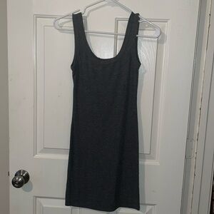 Gray fashion nova mini dress